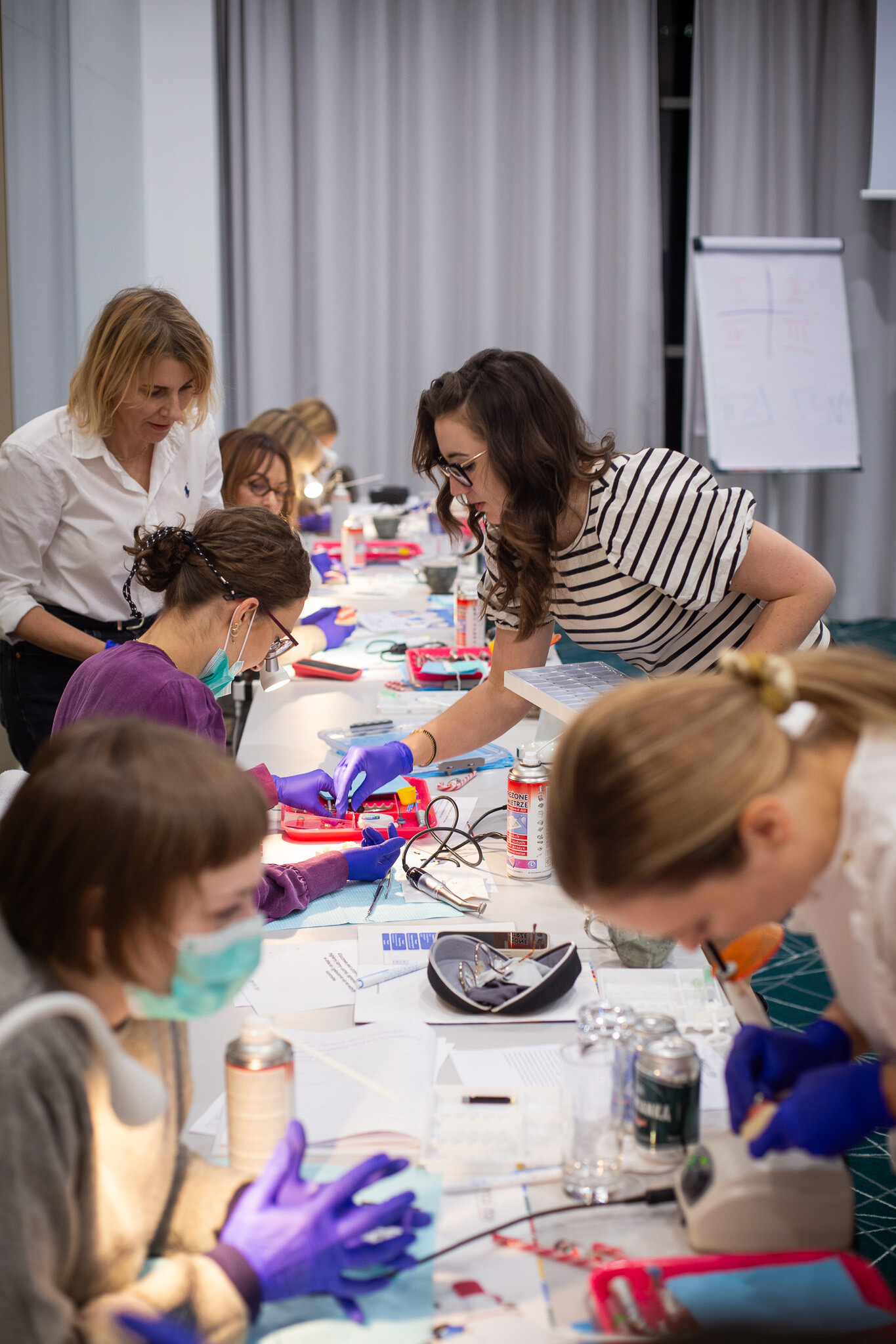 Anna Babczyńska-Staszewska i kursanci na szkoleniu z MIH