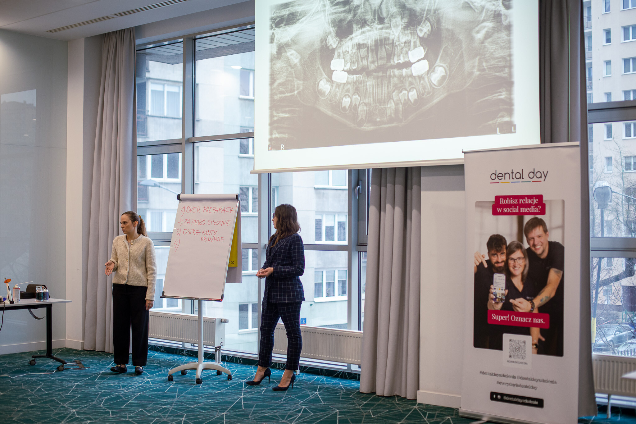 Anna Babczyńska-Staszewska i Marta Łabuś-Pilaszek - Dental Day