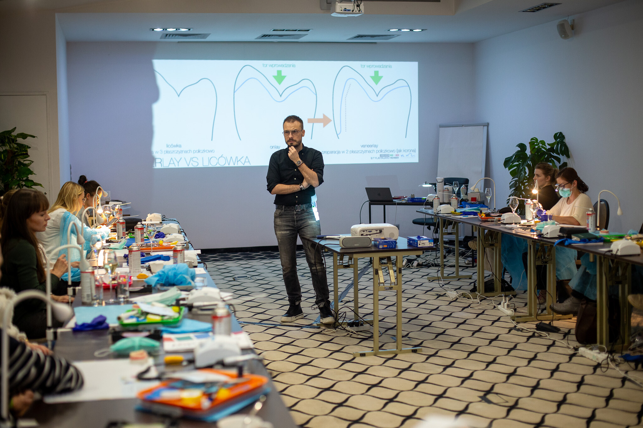 Lek. dent. Marcin Krupiński i kurs z Onlay