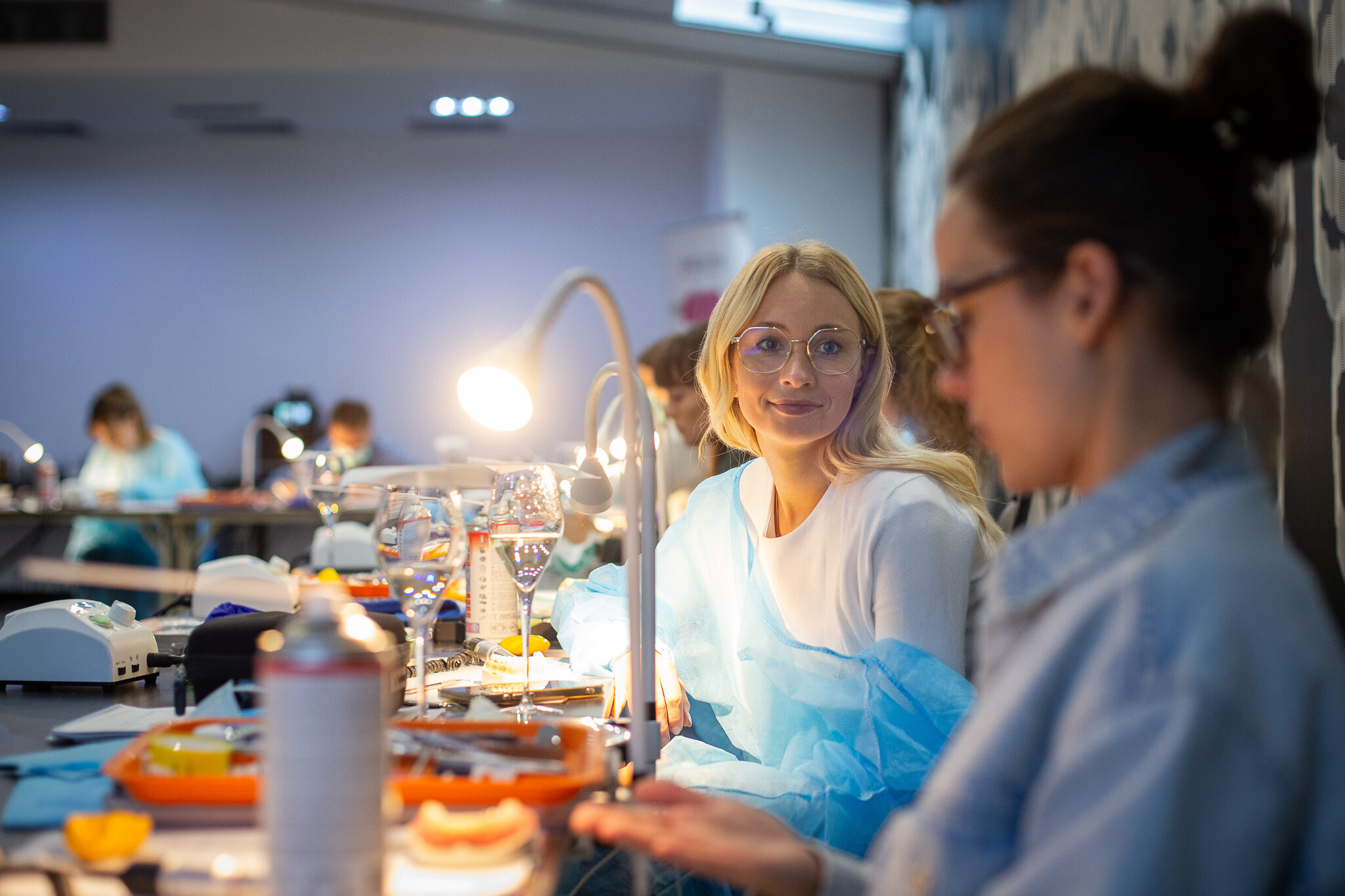 Kursanci z Onlay - szkolenie dla dentystów